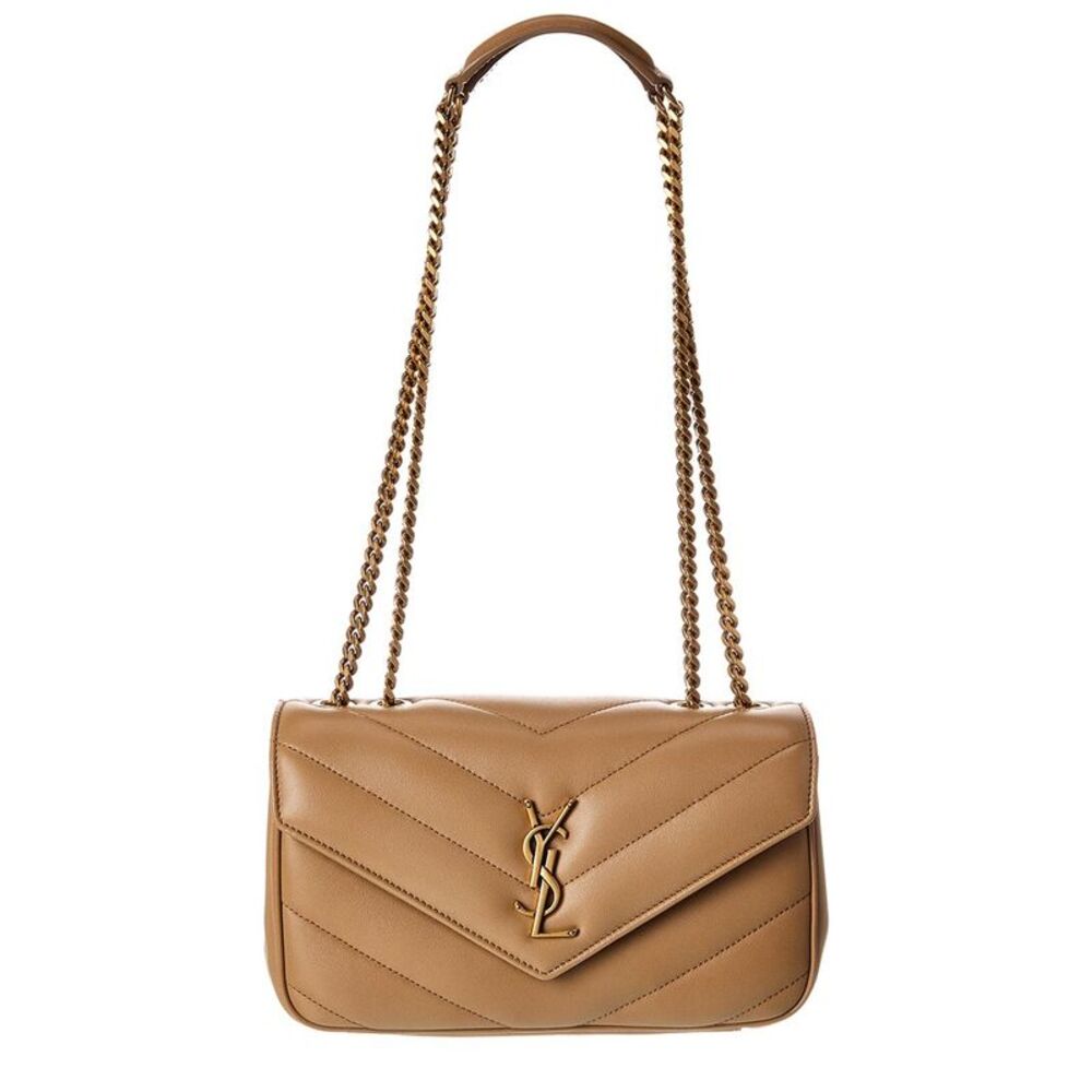 Saint Laurent Loulou Small Leather Shoulder Bag